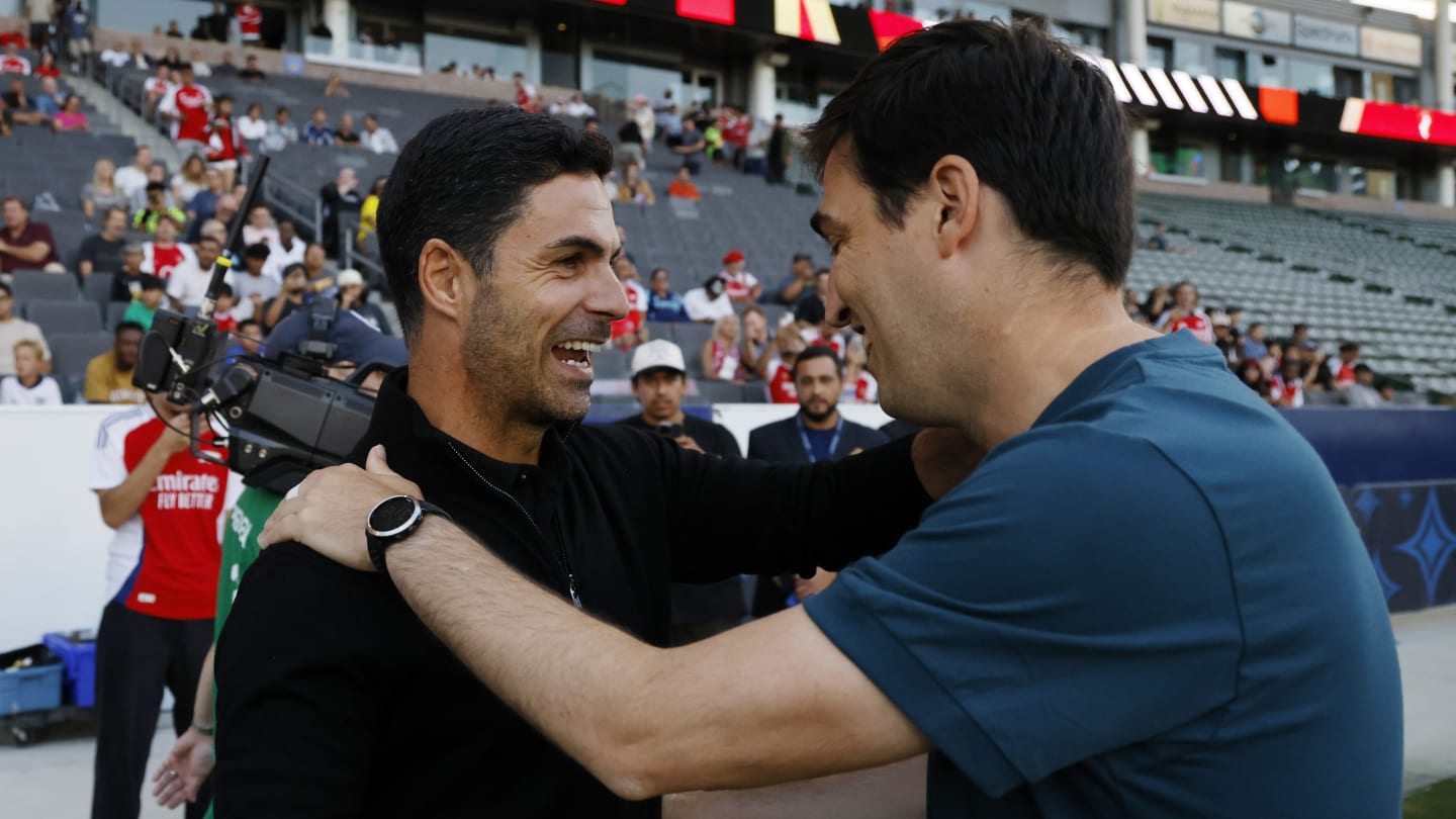 Mikel Arteta reacts as Arsenal want penalties to beat Bournemouth in pre-season pleasant