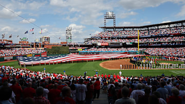 USA Today ballpark rankings has Citizens Bank Park at the top of the list of best ballparks in MLB.