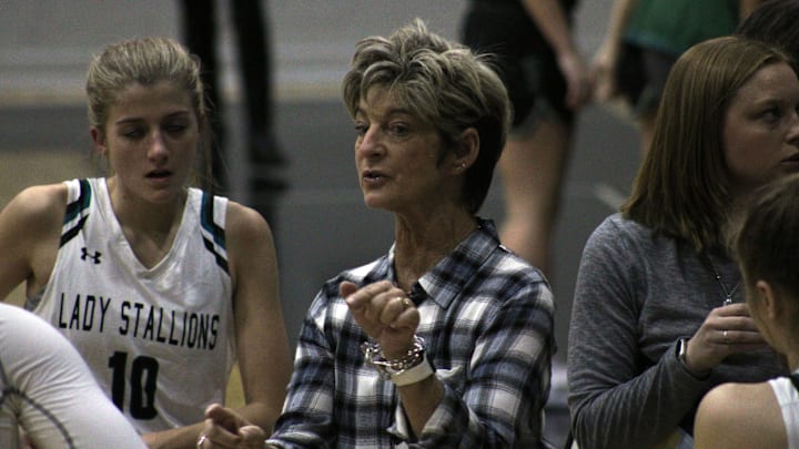 Providence girls basketball coach Gigi Bistrow has won more than 500 games and remains one of the top Florida girls' basketball coaches in Class 2A. Providence girls basketball coach Gigi Bistrow has won more than 500 games and remains one of the top Florida girls' basketball coaches in Class 2A.