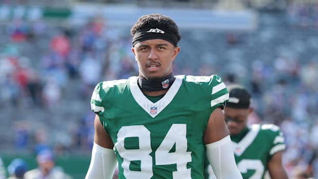 New York Jets wide receiver Brandon Smit