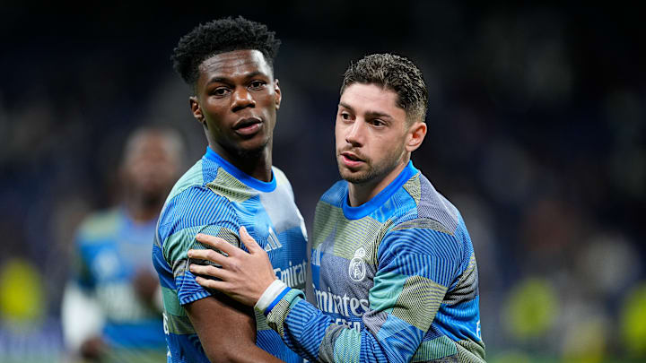Federico Valverde e Aurélien Tchouaméni Federico Valverde e Aurélien Tchouaméni