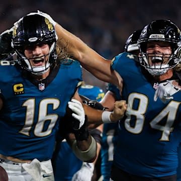 Trevor Lawrence scored a game-winning touchdown for the Jaguars on Monday night.