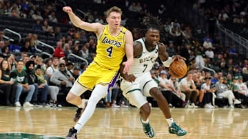 Los Angeles Lakers v Milwaukee Bucks