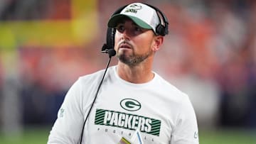 Green Bay Packers head coach Matt LaFleur