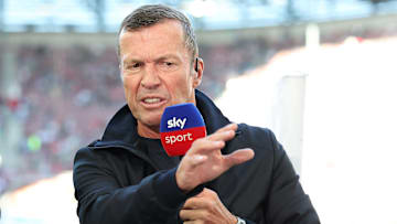 Lothar Matthäus in seiner Rolle als TV-Experte Lothar Matthäus in seiner Rolle als TV-Experte