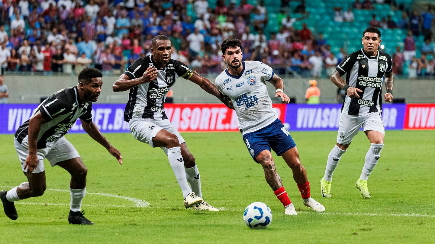Bahia x Ceará: onde assistir, escalações e palpite
