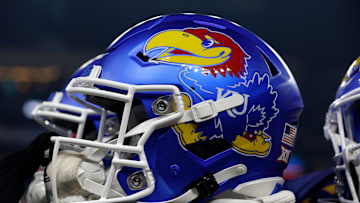 Kansas football helmet