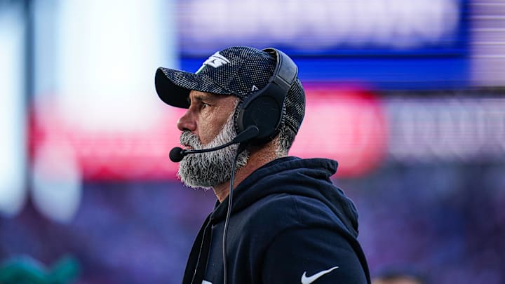 Then-New York Jets interim head coach Jeff Ulbrich on Oct 27, 2024.