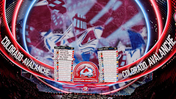 The Colorado Avalanche used their third-round selection in the 2025 NHL Draft to take Francesco Dell'elce.