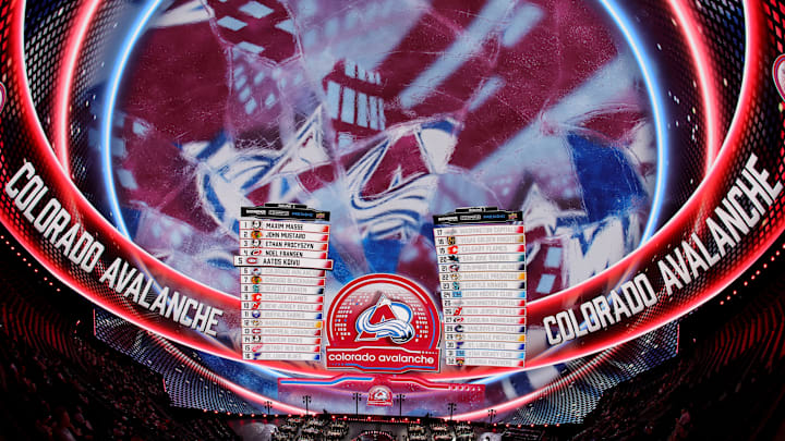 The Colorado Avalanche used their third-round selection in the 2025 NHL Draft to take Francesco Dell'elce.