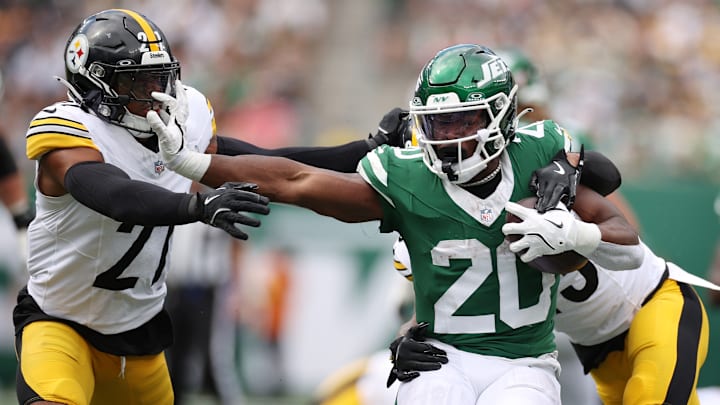 NY Jets running back Breece Hall