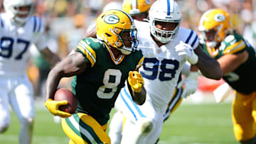 Green Bay Packers running back Josh Jacobs