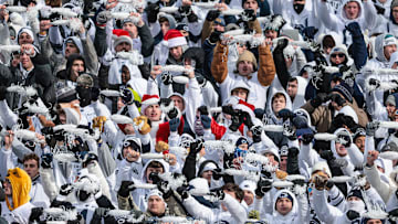 University Park, Pennsylvania, USA; Penn State Nittany Lions fans