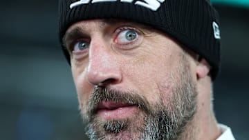 New York Jets quarterback Aaron Rodgers