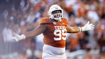 Texas Longhorns defensive lineman Alfred Collins (95)