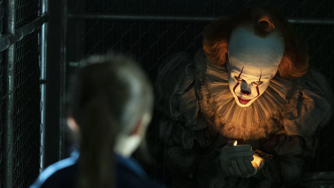 BILL SKARSGÅRD as Pennywise in New Line Cinema’s horror thriller "IT CHAPTER TWO,” a Warner Bros. Pictures release.