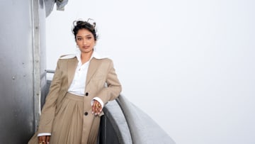 Ncuti Gatwa and Varada Sethu Visit the Empire State Building Ahead of the Season Two Premiere of