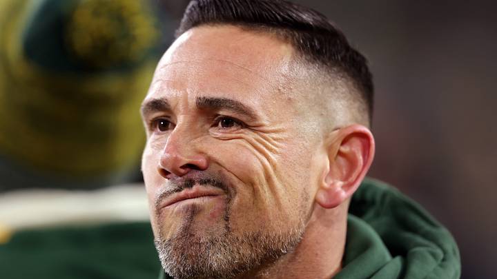 Matt LaFleur of the Green Bay Packers on the sidelines
