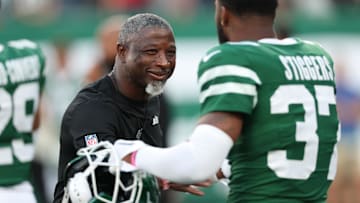 New York Jets head coach Aaron Glenn