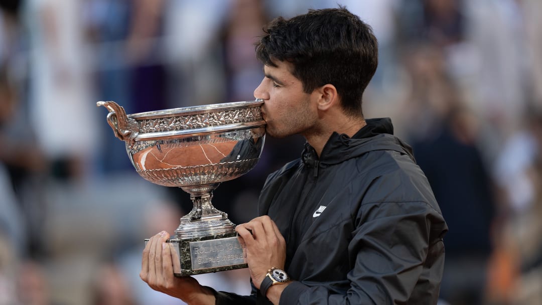 Alcaraz won the third major of his career at the 2024 French Open.