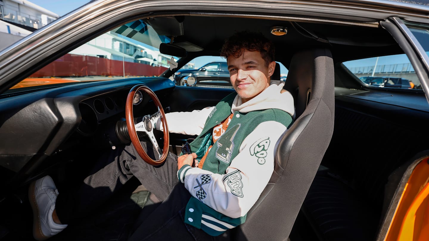Lando Norris On Insane Modified McLaren eBay Muscle Car, Car Projects, And Championship Pressures