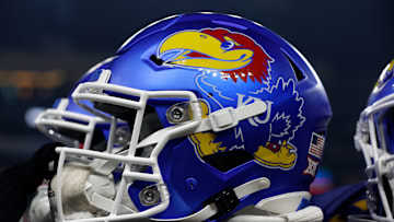 Kansas football helmet