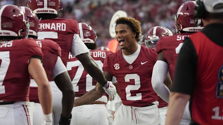 Alabama and star wide receiver Ryan Williams are heavily favored in their Week 2 matchup against Wisconsin. 