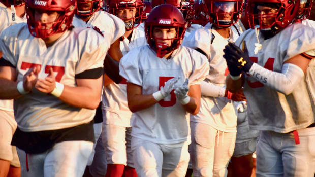 Kennedy Catholic fullback Indiana Jones was 4A NPSL player of the year in 2023 as a junior.