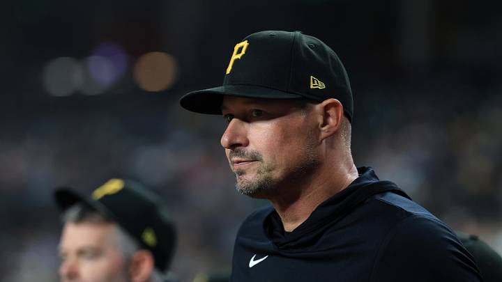 May 6, 2026; Phoenix, Arizona, USA; Pittsburgh Pirates manager Don Kelly against the Arizona Diamondbacks at Chase Field. Mandatory Credit: Mark J. Rebilas-Imagn Images