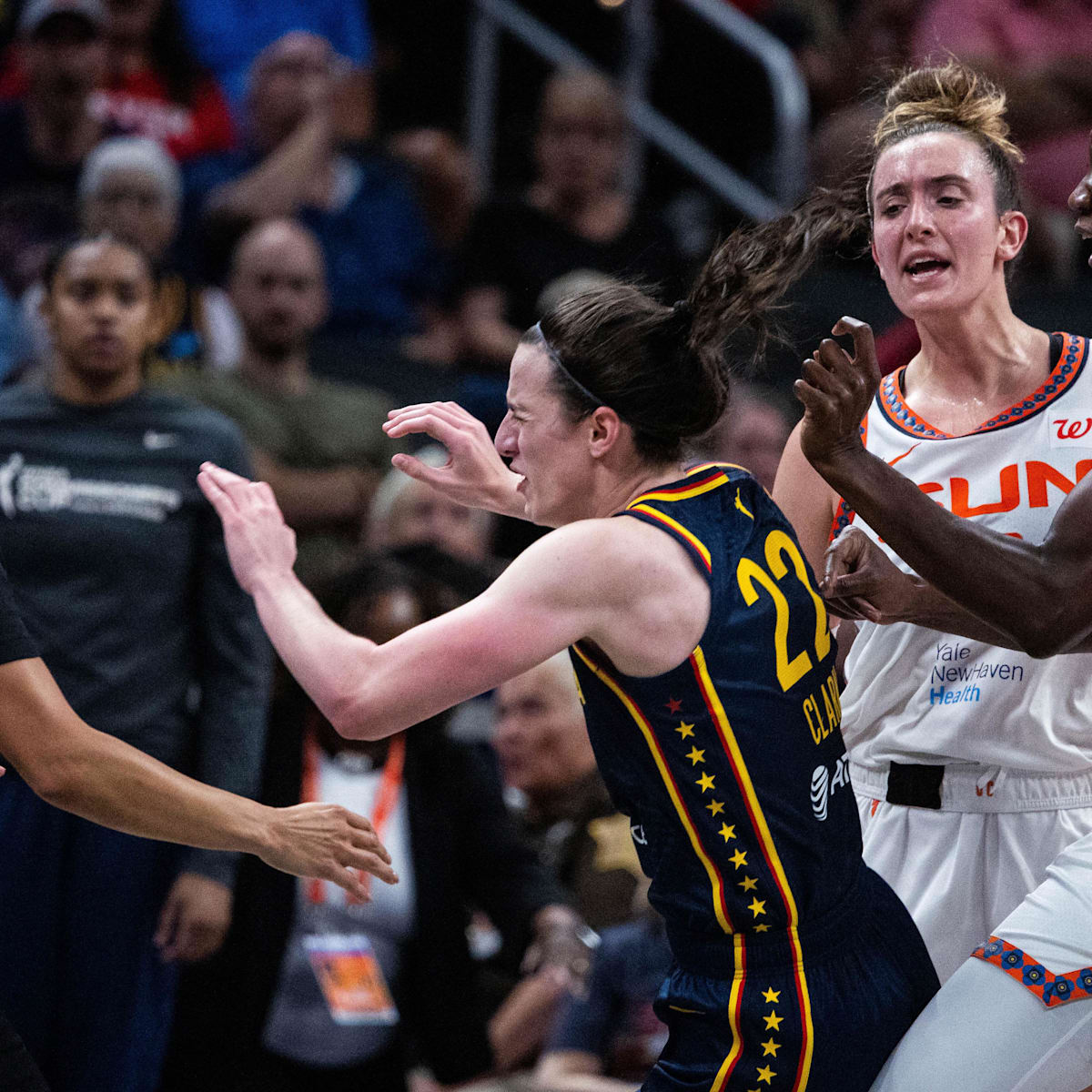 Referee Explains Why Marina Mabrey Wasn't Ejected After Caitlin Clark Shove