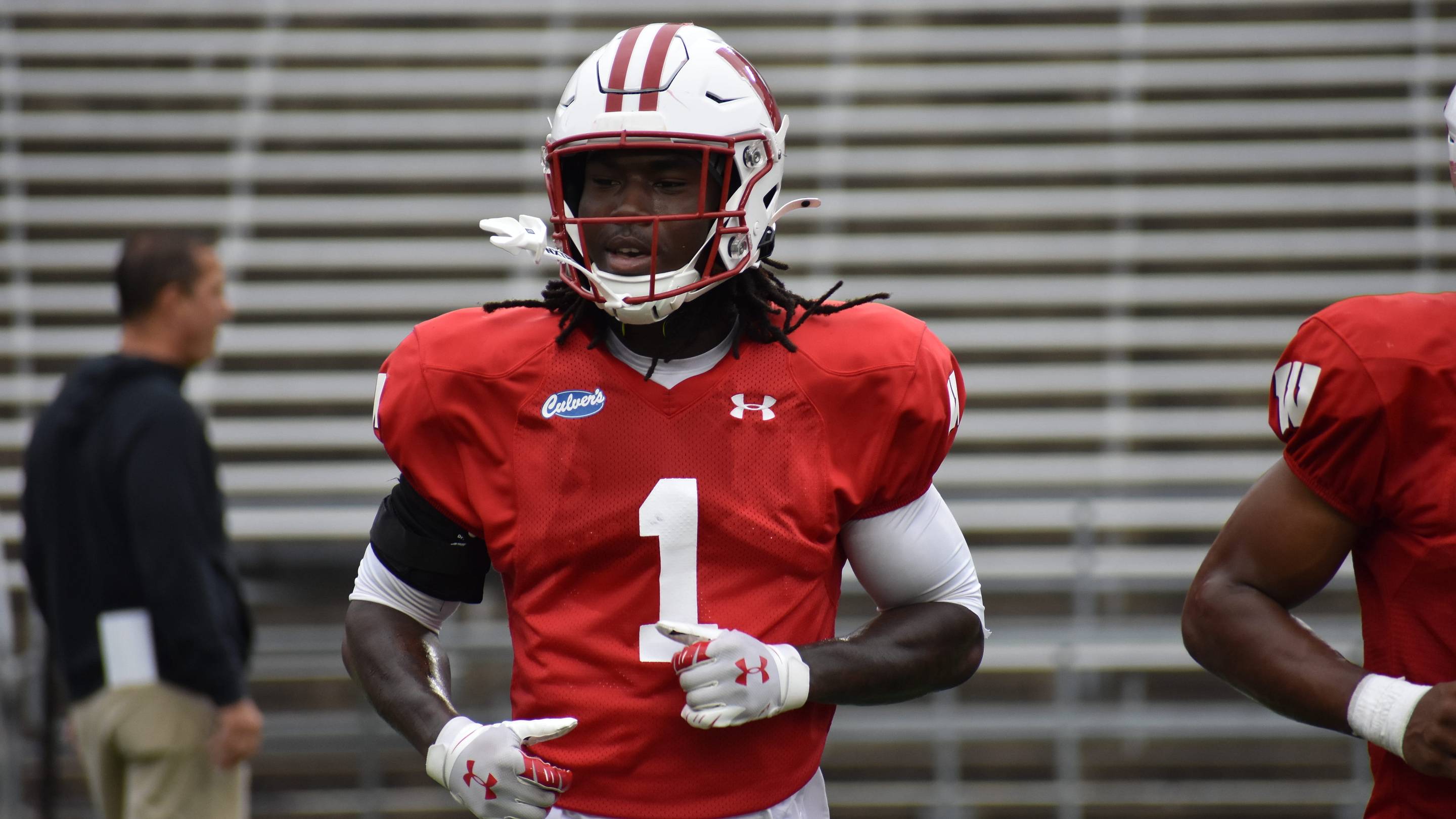 Wisconsin CB Eric Fletcher.