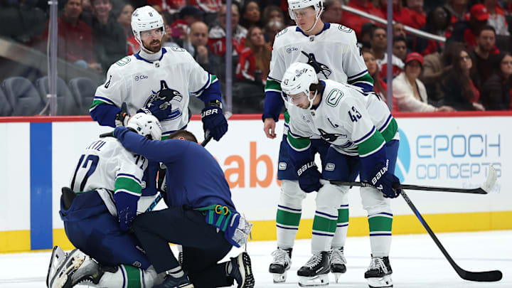 Vancouver Canucks v Washington Capitals