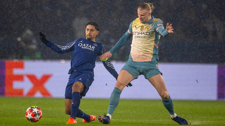 Paris Saint-Germain V Manchester City, UEFA Champions League.