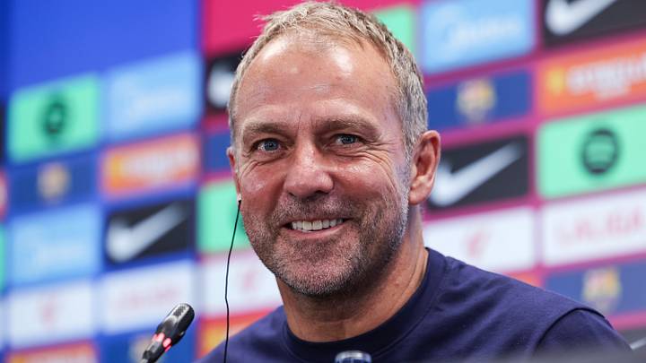 Hansi Flick ist beim FC Barcelona sehr erfolgreich Hansi Flick ist beim FC Barcelona sehr erfolgreich