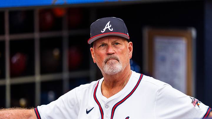 Atlanta Braves manager Brian Snitker
