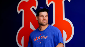 Mar 2, 2023; Port St. Lucie, Florida, USA; New York Mets relief pitcher Adam Ottavino (0) prior to a