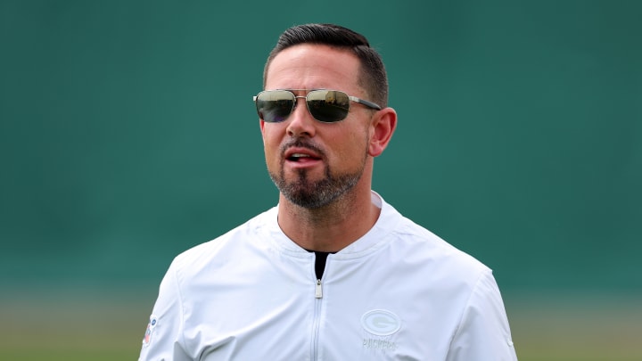 Green Bay Packers head coach Matt LaFleur