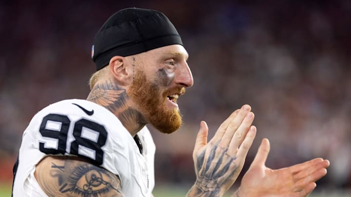 Las Vegas Raiders defensive end Maxx Crosby