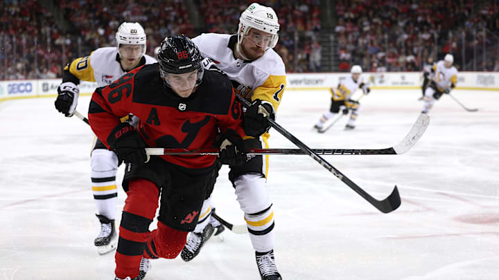 Pittsburgh Penguins v New Jersey Devils