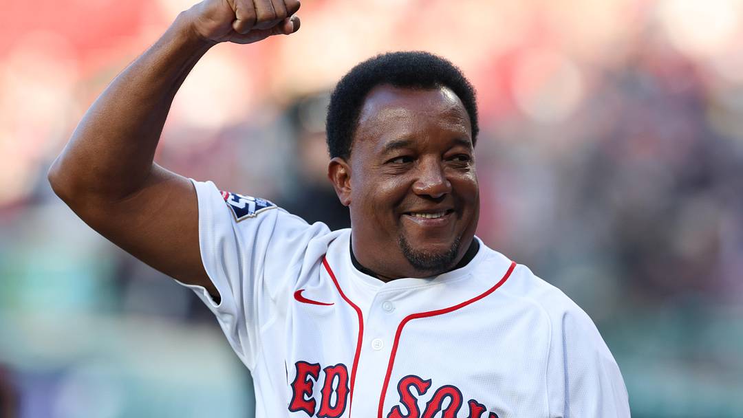 Former Boston Red Sox player Pedro Martinez.
