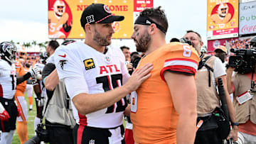 The Tampa Bay Buccaneers look even smarter for bringing back Baker Mayfield after the Falcons benched Kirk Cousins.