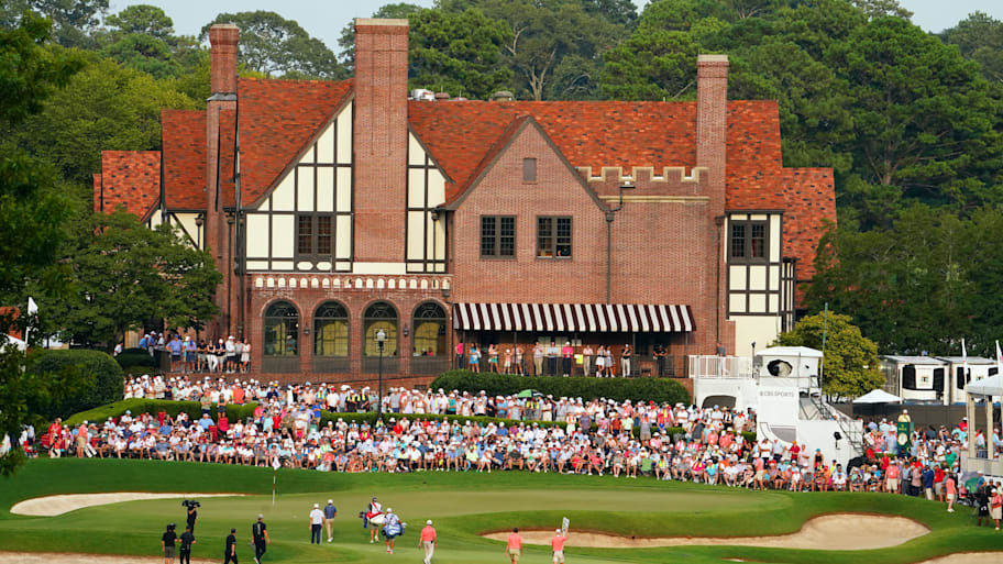 East Lake Golf Club again hosts the Tour Championship. | John David Mercer-Imagn Images