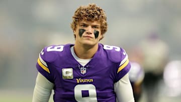Minnesota Vikings quarterback J.J. McCarthy