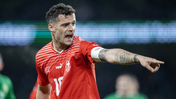 Granit Xhaka, capitaine de la sélection suisse