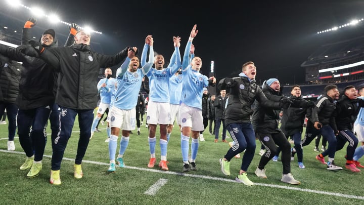 NYCFC have gone beyond the Eastern Conference semi-finals for the first time in their history.