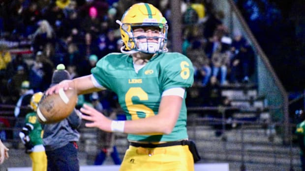 Lynden's Brant Heppner led school to WIAA Class 2A championship in 2022 in Puyallup.