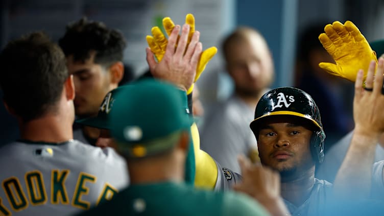 Oakland Athletics v Los Angeles Dodgers