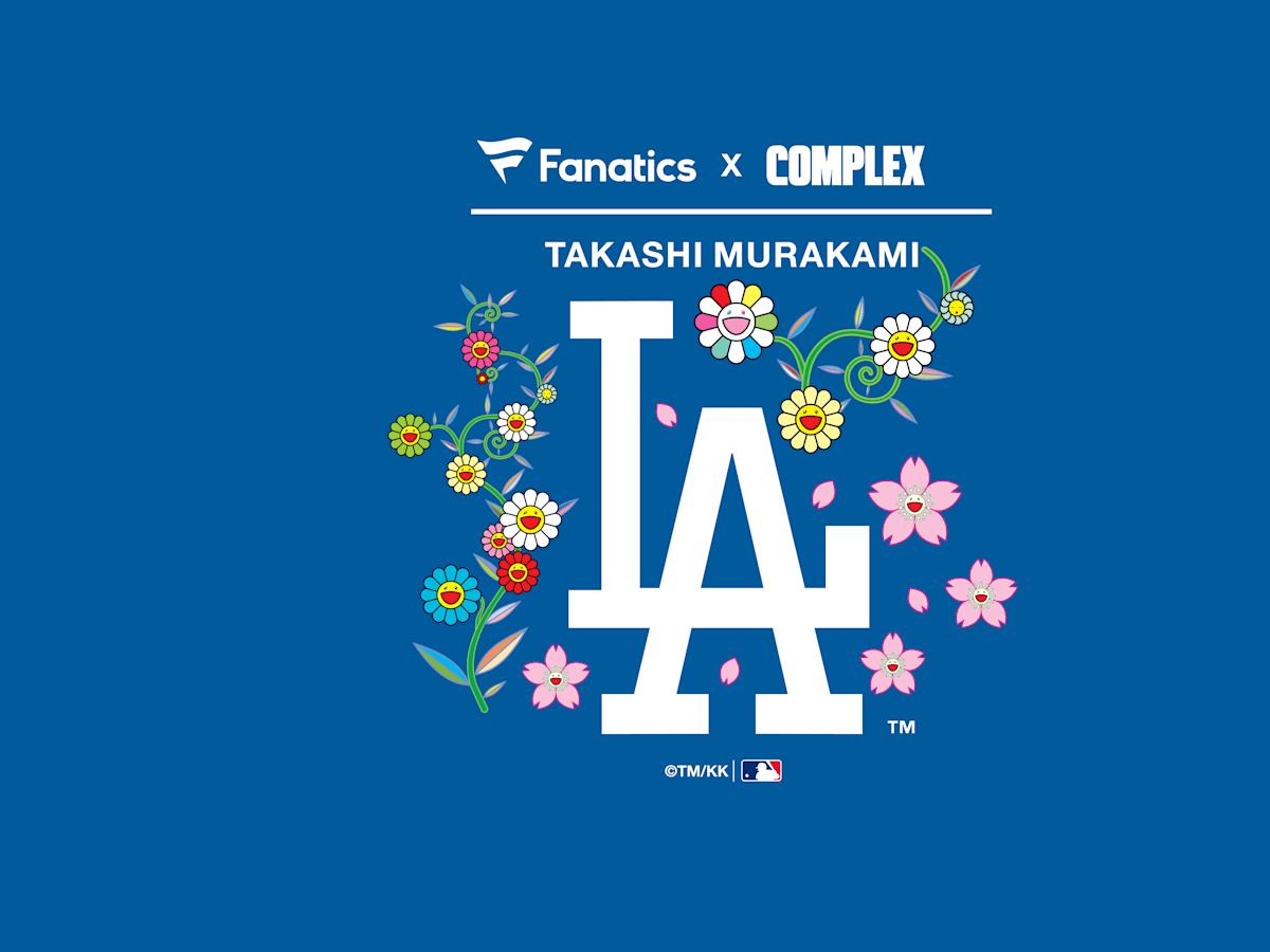Takashi Murakami MLB Dodgers LS T 白L完売