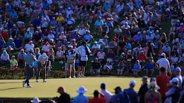 Xander Schauffele (pictured putting on the 17th hole in 2024) and the PGA Tour's stars will play in a smaller-field Players Championship starting in 2026.