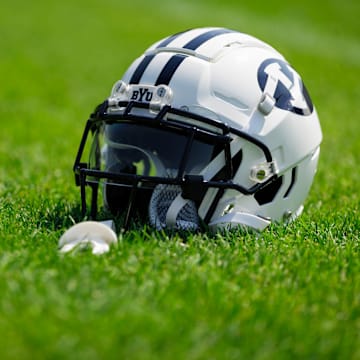 BYU Football Helmet